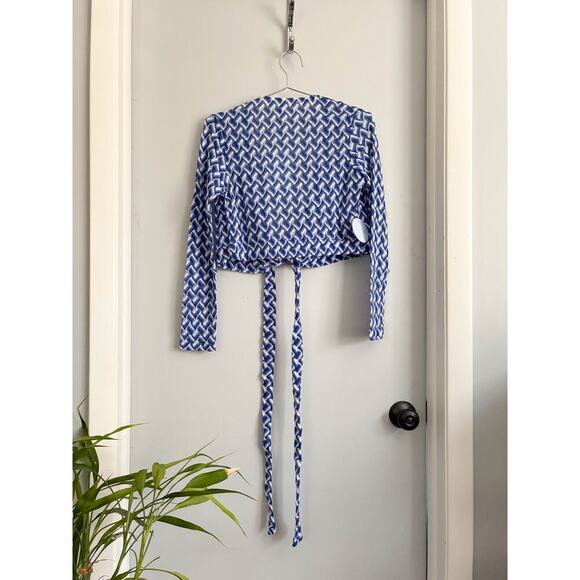 NWT Hill House Home The Raschel Knit Ballet Wrap Sweater - S - Picture 4 of 5